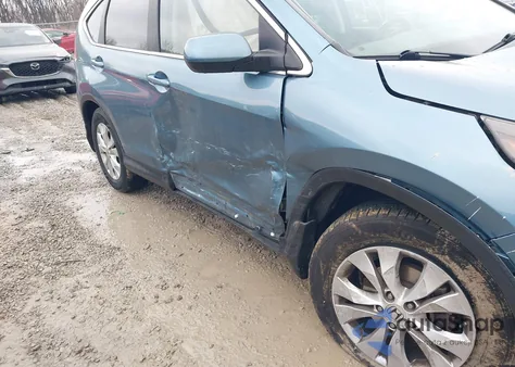 2013 Honda Cr-V Ex-L from USA, damaged, VIN 5J6RM4H79DL080207